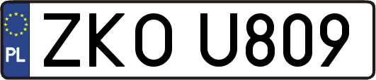 ZKOU809