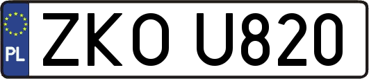 ZKOU820