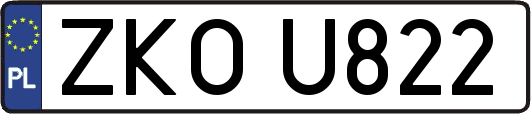 ZKOU822