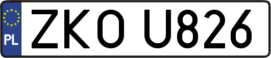 ZKOU826