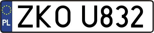 ZKOU832