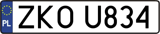 ZKOU834
