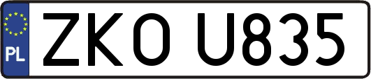 ZKOU835