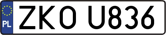 ZKOU836