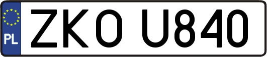 ZKOU840