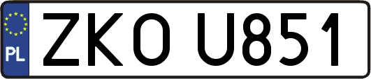 ZKOU851