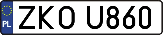 ZKOU860