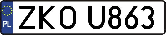 ZKOU863