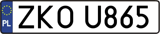 ZKOU865