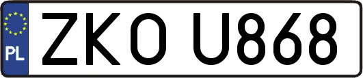 ZKOU868