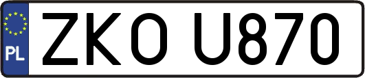 ZKOU870