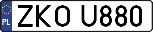 ZKOU880