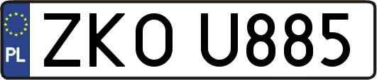 ZKOU885