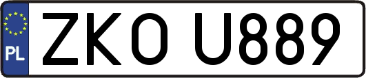 ZKOU889