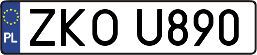 ZKOU890