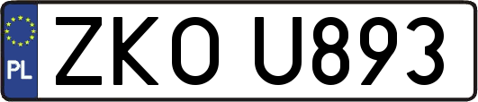 ZKOU893