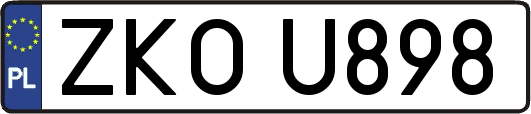 ZKOU898