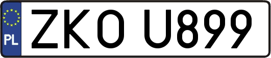ZKOU899