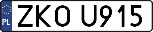 ZKOU915