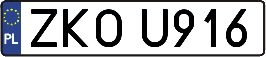 ZKOU916