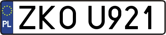 ZKOU921