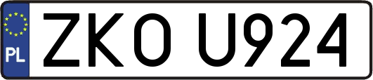 ZKOU924