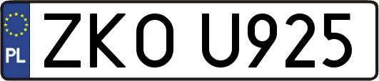 ZKOU925