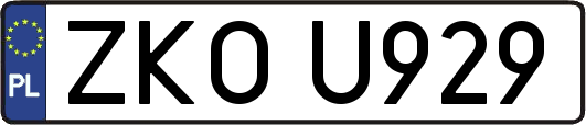 ZKOU929