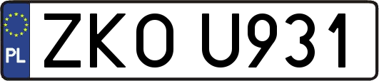 ZKOU931