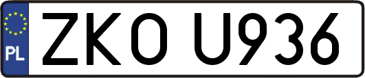 ZKOU936