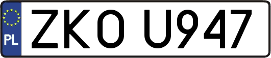ZKOU947