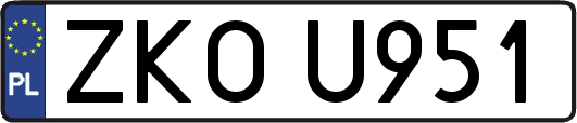 ZKOU951