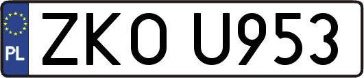 ZKOU953