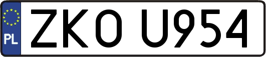 ZKOU954
