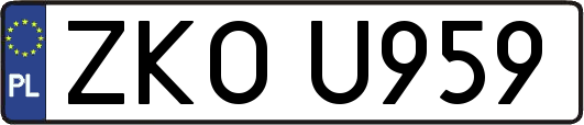 ZKOU959