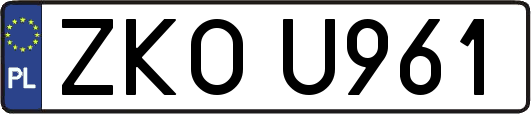 ZKOU961