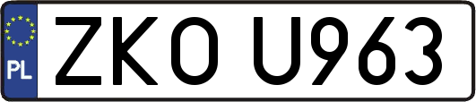 ZKOU963
