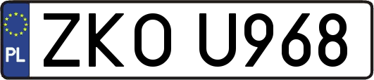 ZKOU968