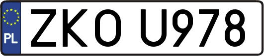 ZKOU978