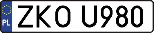 ZKOU980
