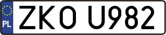 ZKOU982