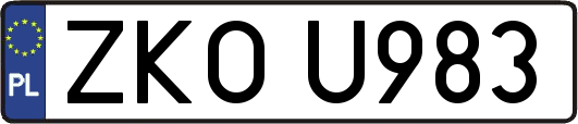 ZKOU983