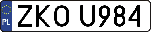 ZKOU984
