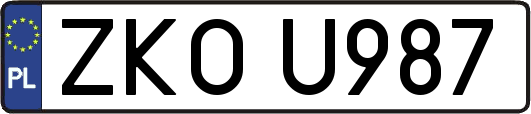 ZKOU987