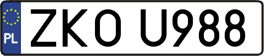 ZKOU988