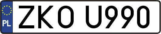 ZKOU990