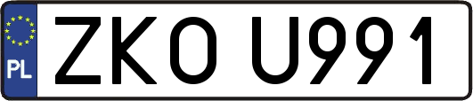 ZKOU991