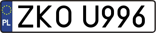 ZKOU996