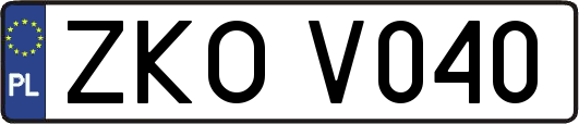 ZKOV040