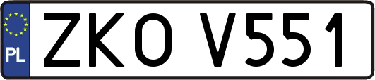 ZKOV551